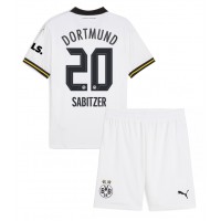 Dječji Nogometni Dres Borussia Dortmund Marcel Sabitzer #20 Rezervni 2024-25 Kratak Rukav (+ Kratke hlače)